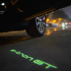 AUDI LOGO PROJECTOT LIGHTS Nr.19 (الكمية 1 = 2 Logo Films /2 أضواء الباب)