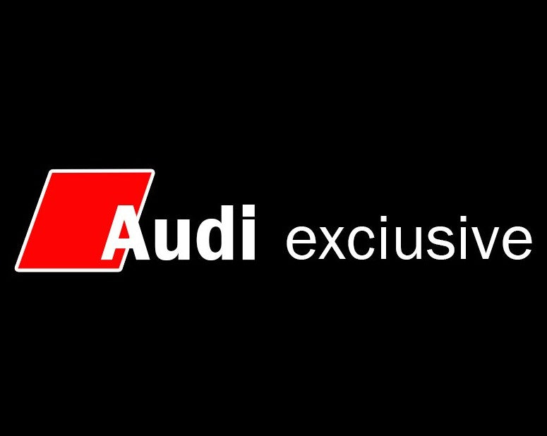 AUDI LOGO PROJECTOT LIGHTS Nr.70 (الكمية 1 = 2 Logo Films /2 أضواء الباب)