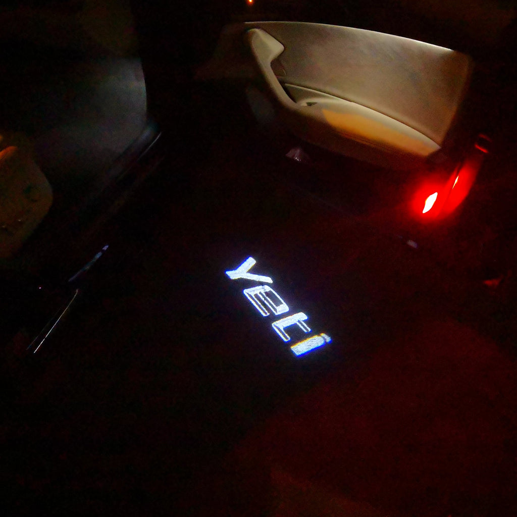 SKODA YETI LOGO PROJECTOT LIGHTS Nr.64 (quantity  1 =  2 Logo Film /  2 door lights)