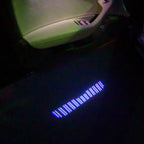 SKODA ORIGINAL LOGO PROJECTOT LIGHTS Nr.44 (quantity  1 =  2 Logo Film /  2 door lights)