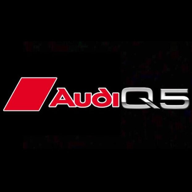 AUDI LOGO PROJECTOT LIGHTS Nr.81 (الكمية 1 = 2 Logo Films /2 أضواء الباب)