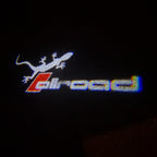 أودي ALLROAD GECKO LOGO PROJECTOT أضواء Nr.147 (كمية 1 = 2 شعار الأفلام و 2 أضواء الباب)