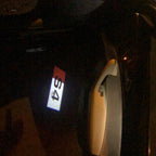 أضواء جهاز عرض شعار AUDI رقم 131 (الكمية 1 = 2 فيلم شعار / 2 مصباح باب)