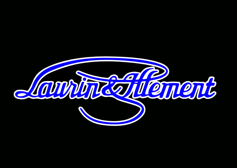 SKODA Laurin &amp; klement شعار LOGO PROJECTOT أضواء Nr.19 (الكمية 1 = 2 شعار الأفلام / 2 أضواء الباب)