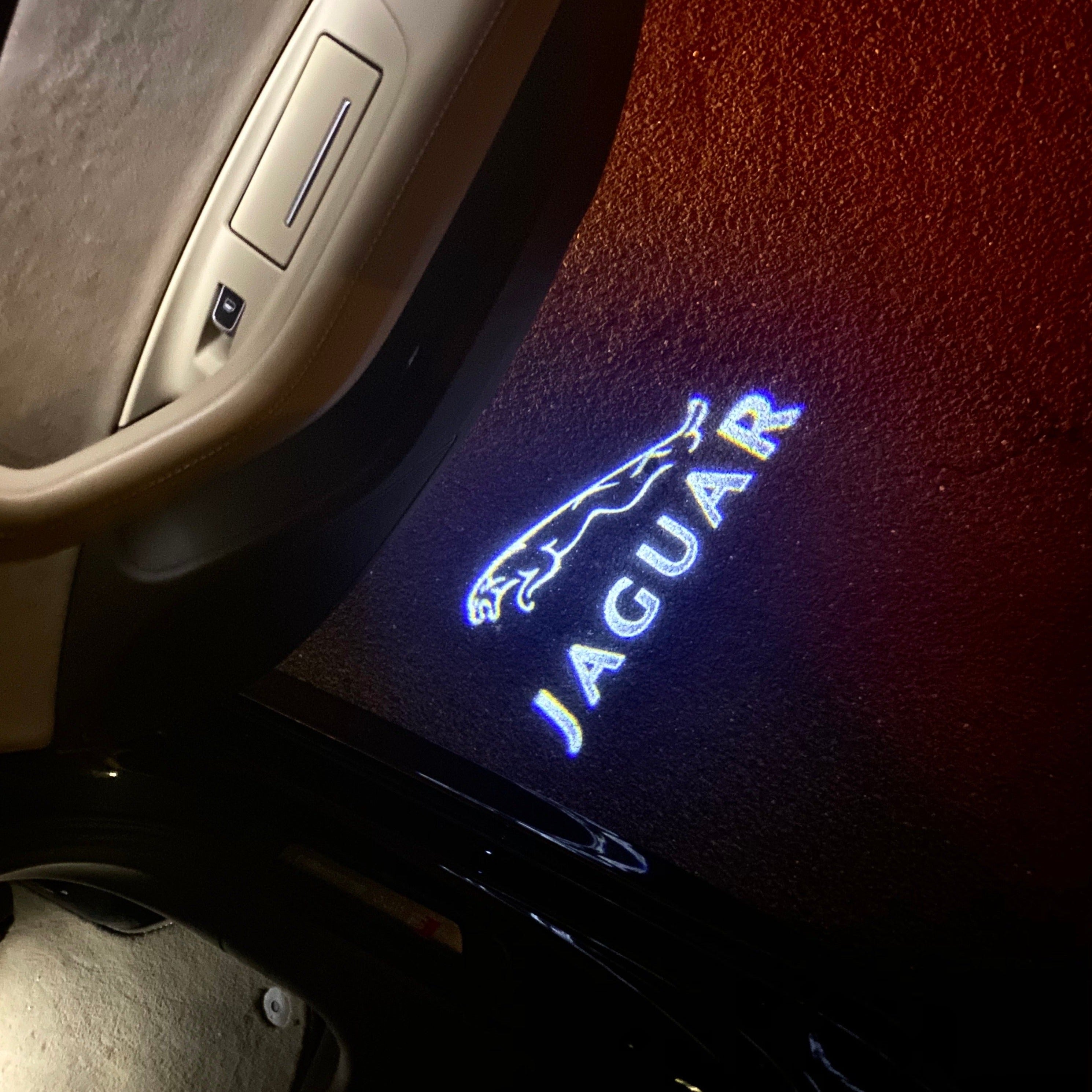 JAGUAR LOGO PROJECROTR LIGHTS Nr.05 (الكمية 1 = 1 مجموعة / 2 أضواء باب)