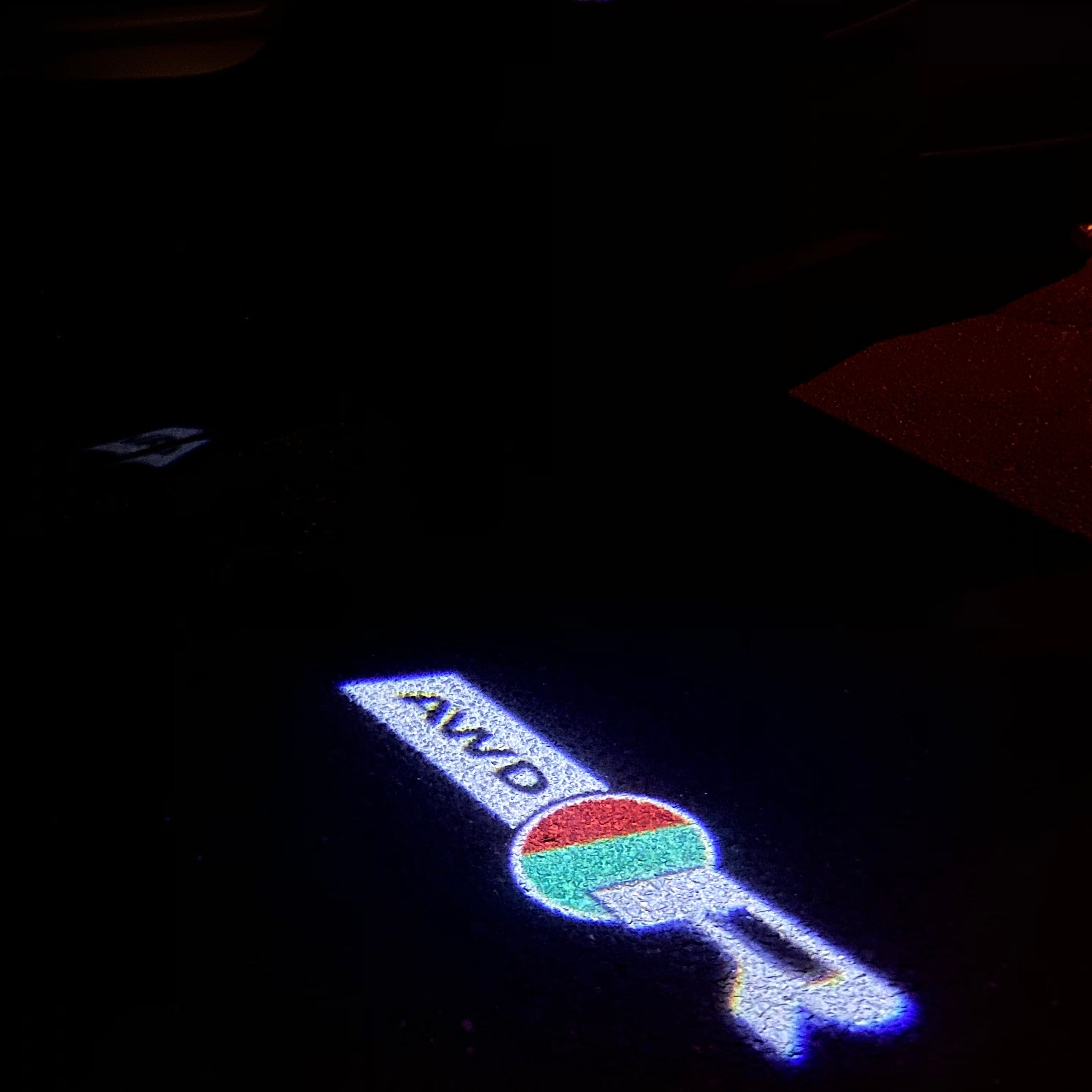 أضواء بروجكتور شعار جاكوار عدد 67 (الكمية 1 = 1 مجموعة / 2 أضواء باب)