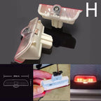 فولكس واجن الباب أضواء الشعار Nr. 04 (كمية 1 = 2 شعار الأفلام / 2 أضواء الباب)