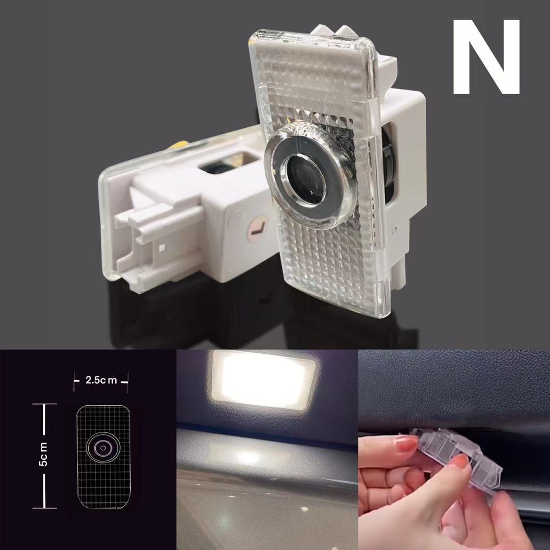 BMW M PERFORMACE  LOGO PROJECTOT LIGHTS Nr.6110 (quantity 1 = 1 sets/2 door lights)