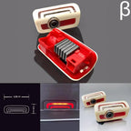 MERCEDES BENZ E63 AMG LOGO PROJECTOT LIGHTS  (quantity 1 = 1 sets/2 door lights)Nr.03f011