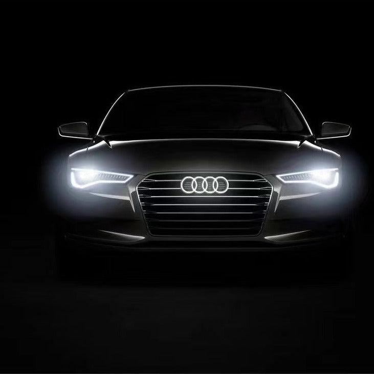 أودي الجبهة جريل الشعار LED