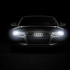 أودي الجبهة جريل الشعار LED