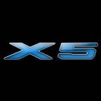 BMW X5 LOGO PROJECTOR LIGHTS Nr.19 (الكمية 1 = 1 مجموعة / 2 أضواء باب)