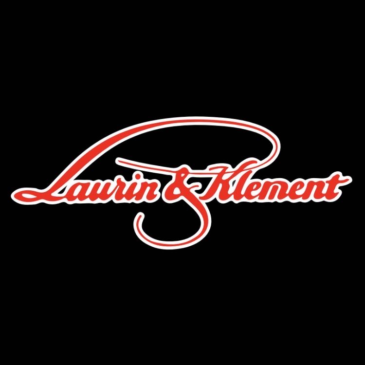 SKODA Laurin & Klement LOGO PROJECTOR LIGHTS Nr.19 (الكمية 1 = 2 فيلم شعار / 2 باب)