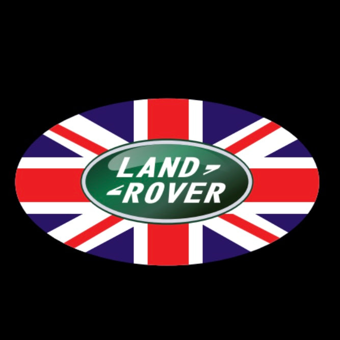 Land Rover LOGO PROJECROTR LIGHTS Nr.04 (الكمية 1 = 1 مجموعة / 2 أضواء باب)