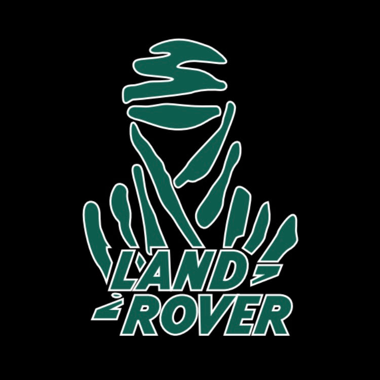 Land Rover LOGO PROJECROTR LIGHTS Nr.04 (الكمية 1 = 1 مجموعة / 2 أضواء باب)