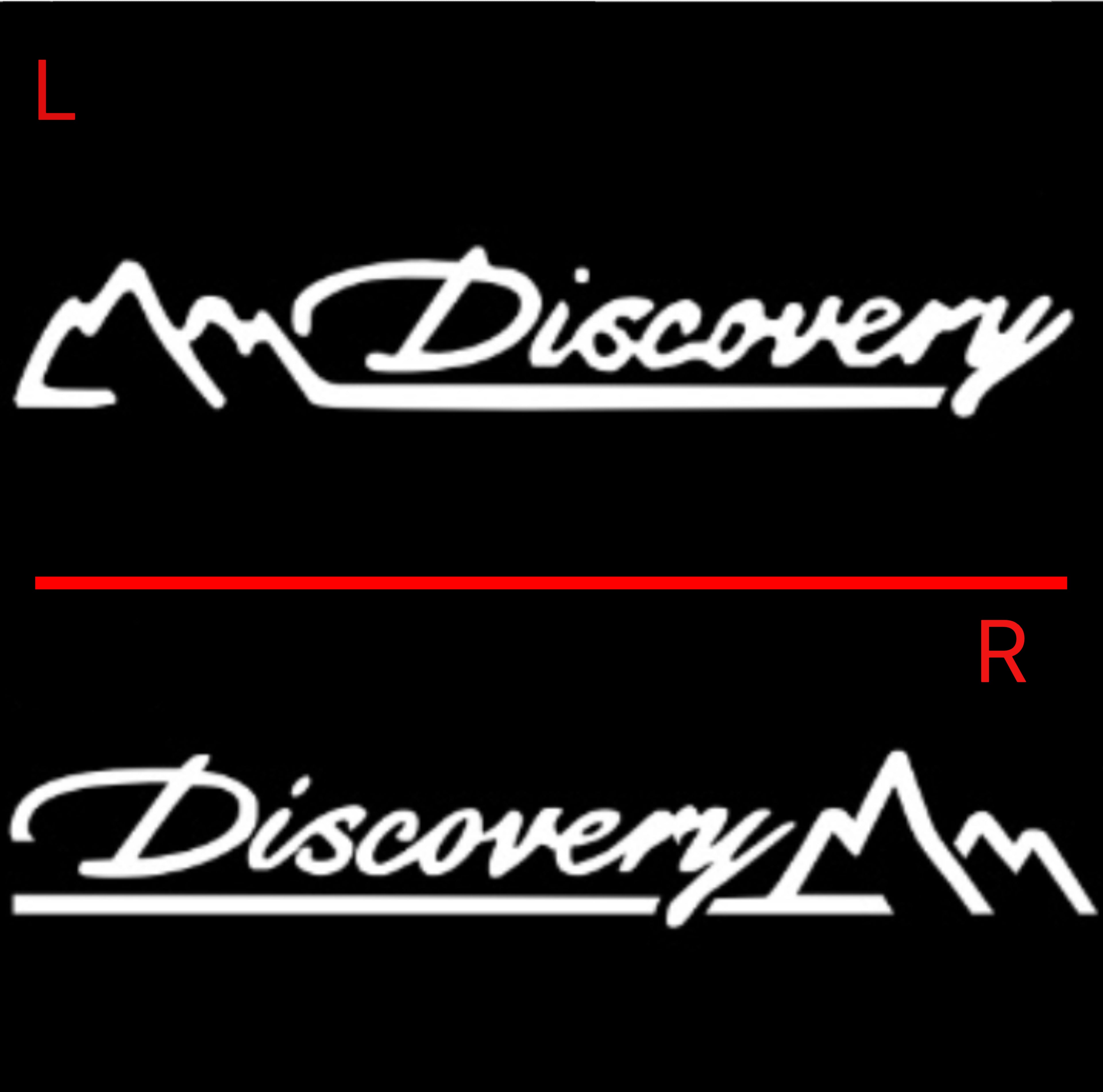 Land Rover LOGO PROJECROTR LIGHTS Nr.04 (الكمية 1 = 1 مجموعة / 2 أضواء باب)