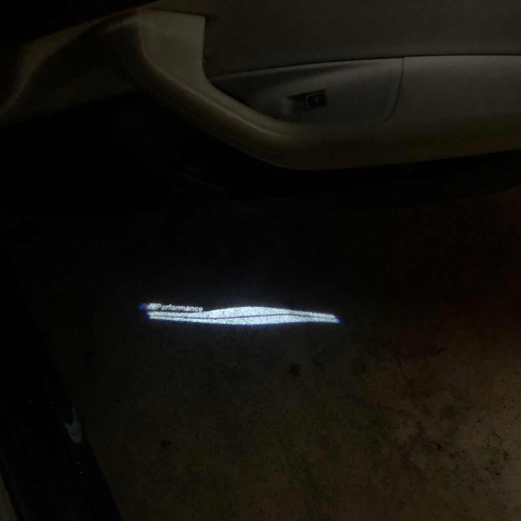 BMW LOGO مشروع الاضواء رقم 10. 10 (الكمية 1 = 1 مجموعات / 2 ضوء للباب)