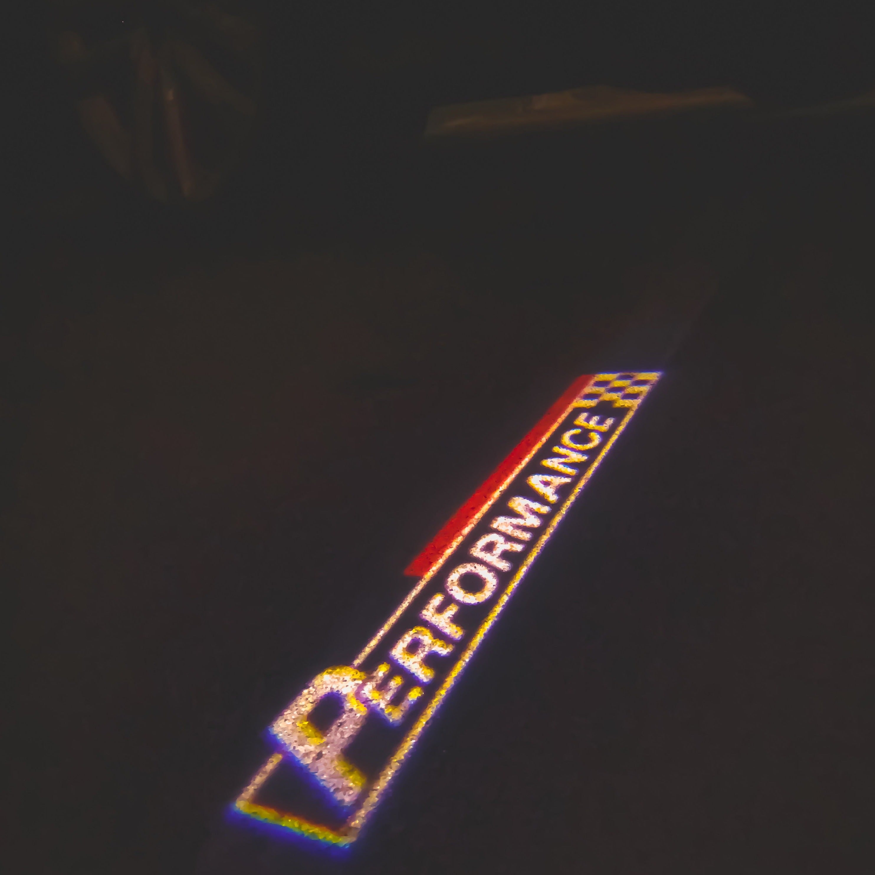 BMW M PERFORMACE  LOGO PROJECTOT LIGHTS Nr.10 (quantity 1 = 1 sets/2 door lights)