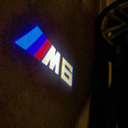 BMW M6 LOGO PROJECTOR LIGHTS Nr.04 (الكمية 1 = 1 مجموعة / 2 أضواء باب)