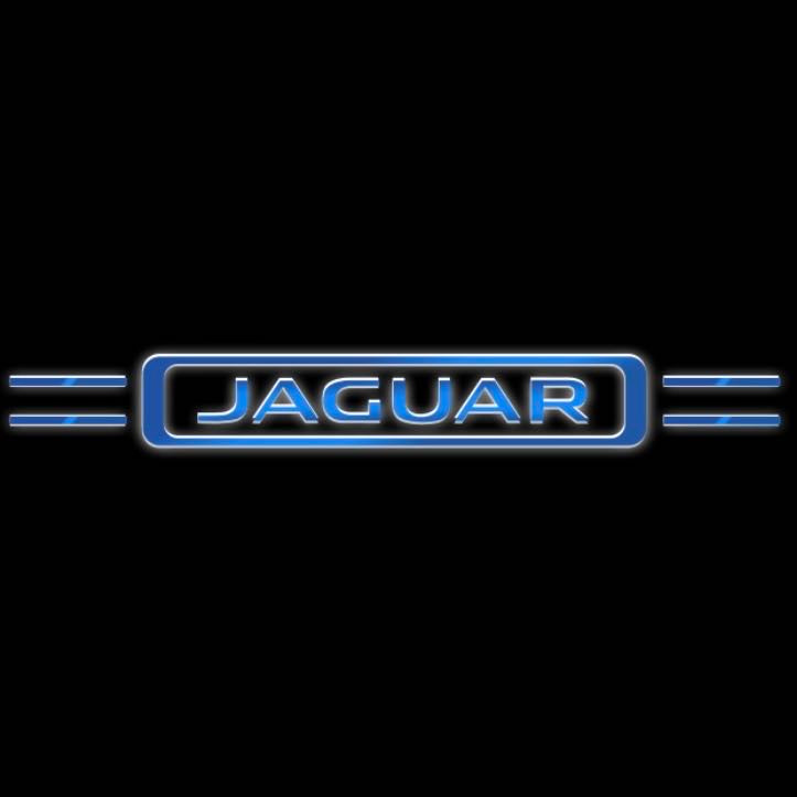 JAGUAR LOGO مشروع الاضواء Nr.19 (الكمية 1 = 1 مجموعة / 2 اضواء بالباب)