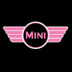 MINI ORIGINAL LOGO PROJECROTR LIGHTS Nr.22 (quantity  1 =  2 Logo Film /  2 door lights)