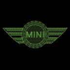 MINI ORIGINAL LOGO PROJECROTR LIGHTS Nr.58 (quantity  1 =  2 Logo Film /  2 door lights)