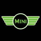 MINI ORIGINAL LOGO PROJECROTR LIGHTS Nr.25 (quantity  1 =  2 Logo Film /  2 door lights)