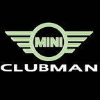 MINI CLUBMAN LOGO PROJECROTR LIGHTS Nr.130 (quantity  1 =  2 Logo Film /  2 door lights)