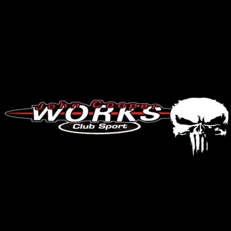 MINI JOHN COOPER   LOGO PROJECROTR LIGHTS  (quantity  1 =  2 Logo Film /  2 door lights)  Nr.mini001