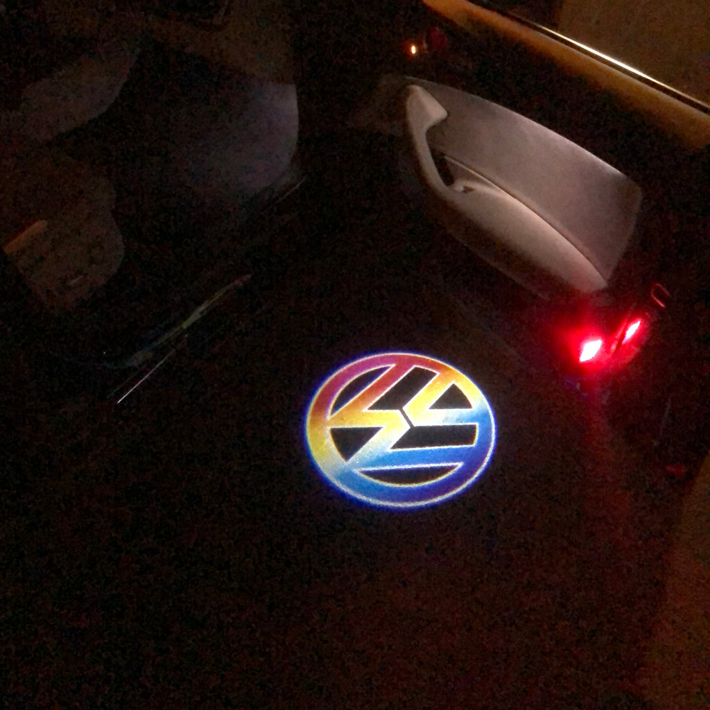 فولكس واجن الباب أضواء الشعار Nr. 04 (كمية 1 = 2 شعار الأفلام / 2 أضواء الباب)