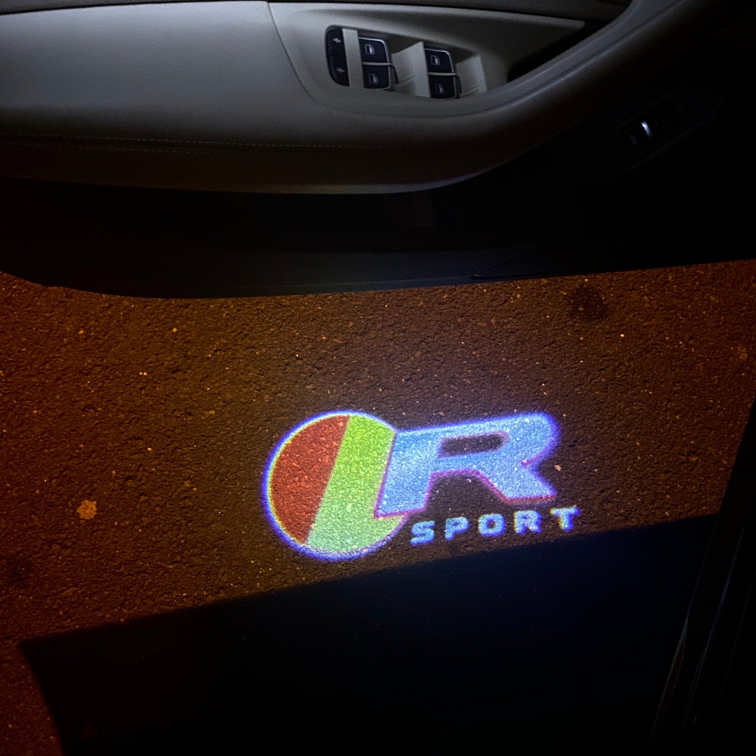 جاكوار LOGO PROJECROTR أضواء Nr.43 (الكمية 1 = 1 مجموعات / 2 أضواء الباب)