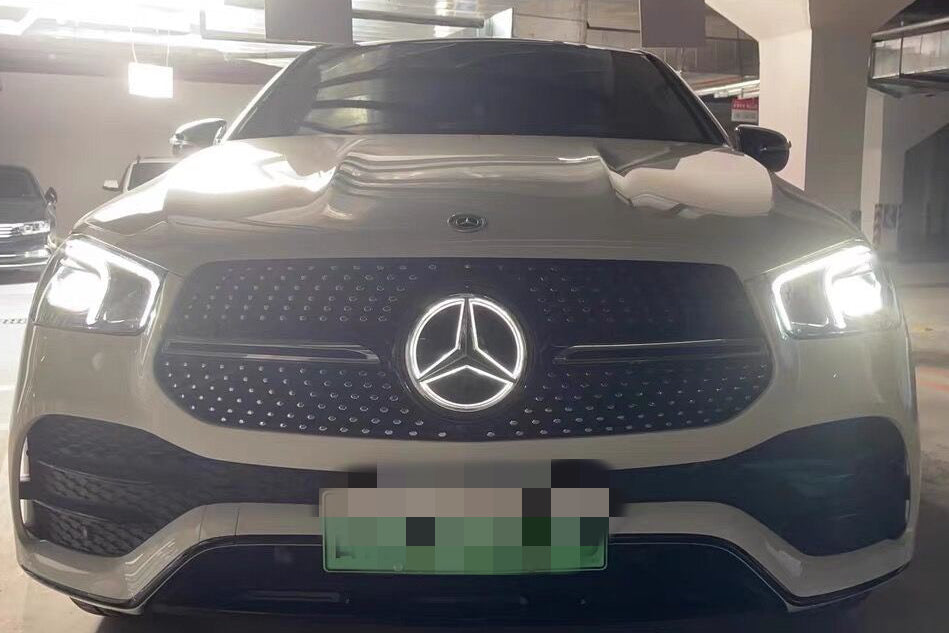 مرسيدس بنز الجبهة جريل شعار LED