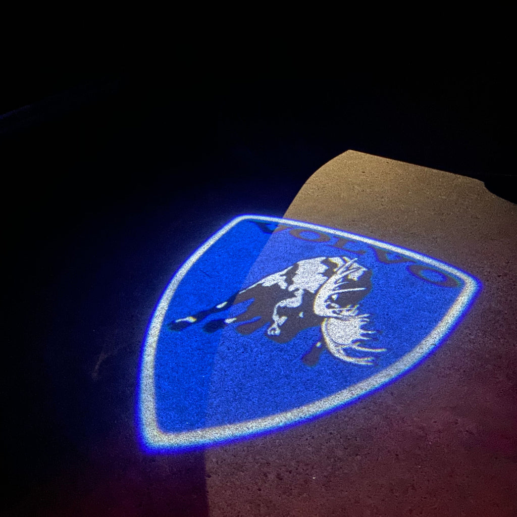 فولفو LOGO PROJECROTR أضواء Nr.73 (الكمية 1 = 2 شعار فيلم / 2 أضواء الباب)