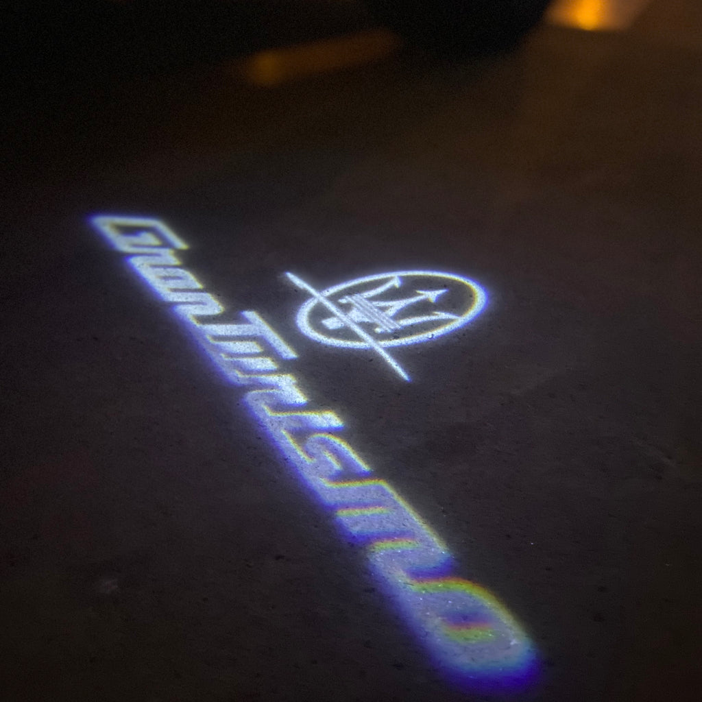 مازيراتي LOGO PROJECROTR أضواء Nr.01 (الكمية 1 = 1 مجموعات / 2 أضواء الباب)