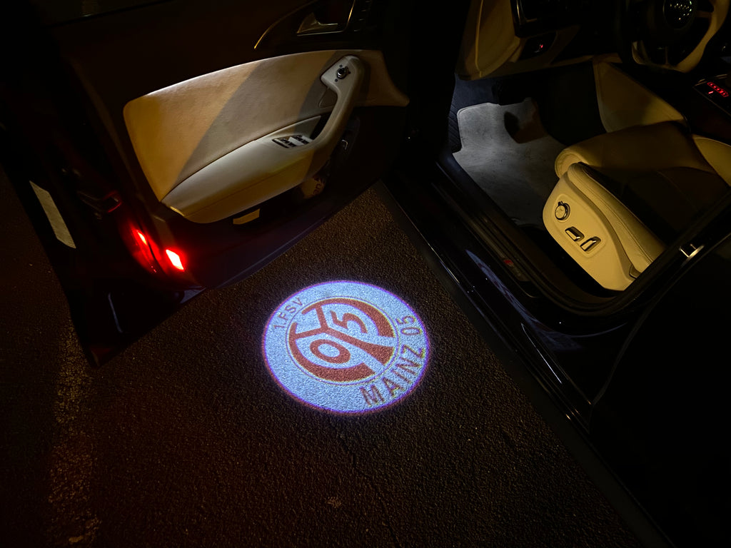 Football CLUB FSV Mainz 05 Logo Nr.258  (quantity 1 = 2 Logo Films /2 door lights）