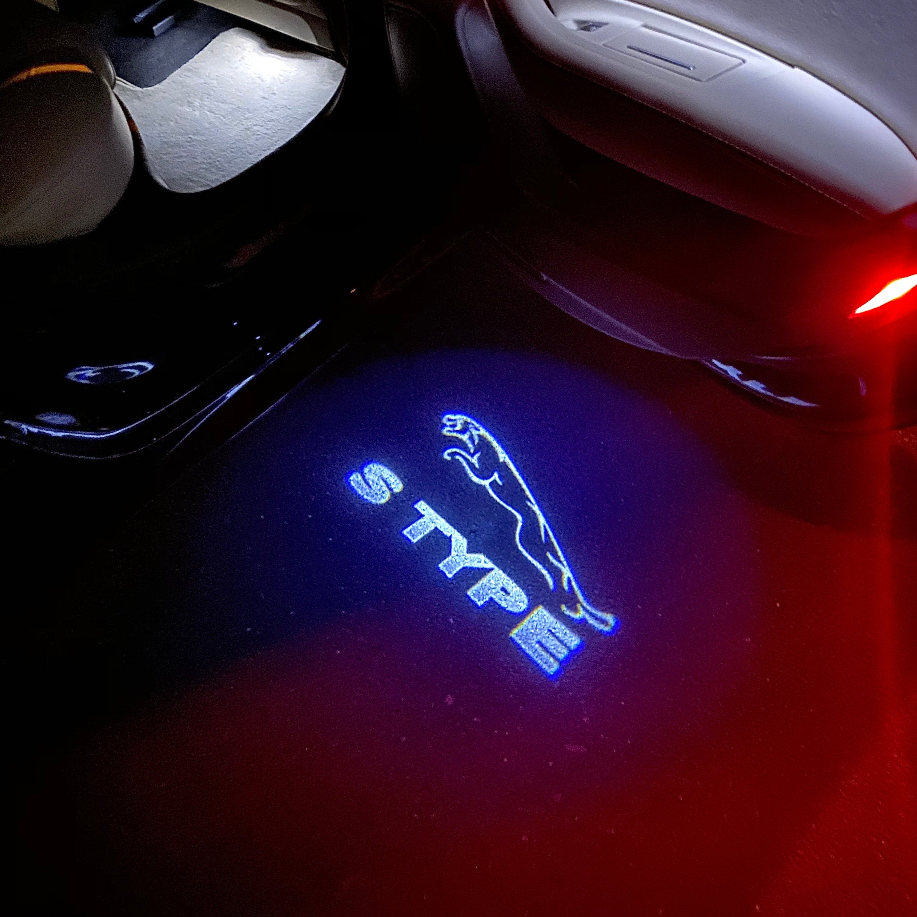 جاكوار LOGO PROJECROTR أضواء Nr.134 (كمية 1 = 1 مجموعات / 2 أضواء الباب)