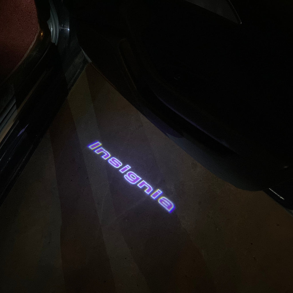 Opel Insignia Original  LOGO PROJECROTR LIGHTS Nr.1410 (quantity 1 = 1 sets/2 door lights)