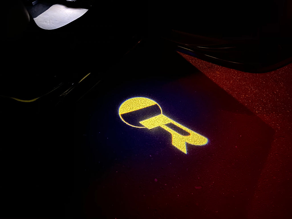 جاكوار LOGO PROJECROTR أضواء Nr.34 (الكمية 1 = 1 مجموعات / 2 أضواء الباب)