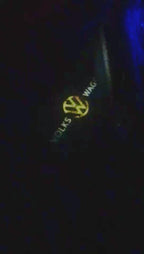 Fokkswagen Loophen Logاءة Logo Nr. 06 (الكمية 1 = 2 شعار / أضواء للباب 2)