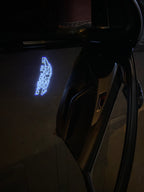 SKODA KODIAQ LOGO PROJECTOT LIGHTS Nr.00068 (quantity  1 =  2 Logo Film /  2 door lights)