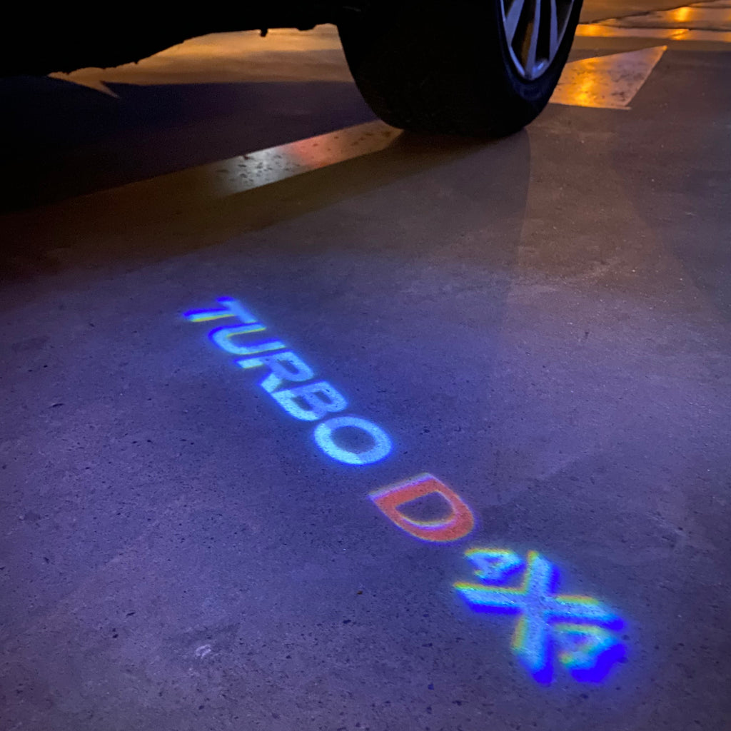 Opel Insignia TURBO  LOGO PROJECROTR LIGHTS Nr.1420 (quantity 1 = 1 sets/2 door lights)