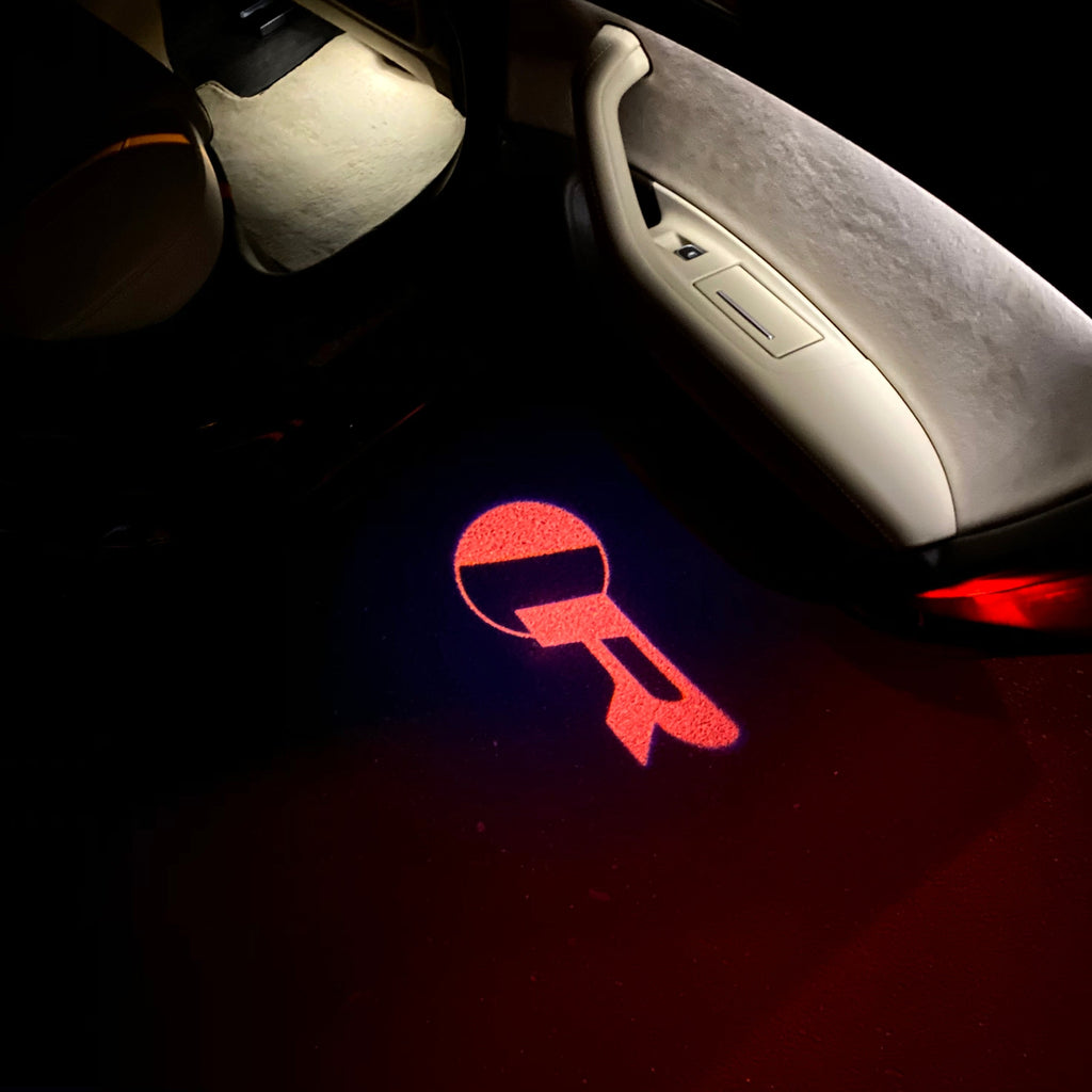 أضواء بروجكتور شعار جاكوار رقم 35 (الكمية 1 = 1 مجموعة / 2 أضواء باب)