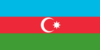 Azerbaijan Azаrbaycan شعار العلم الوطني (كمية 1 = 1 مجموعات / 2 فيلم شعار / يمكن استبدال أضواء شعارات أخرى)