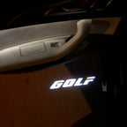 فولكس واجن باب أضواء GOLF Logo Nr. 31 (الكمية 1 = 2 شعار الأفلام / 2 أضواء الباب)