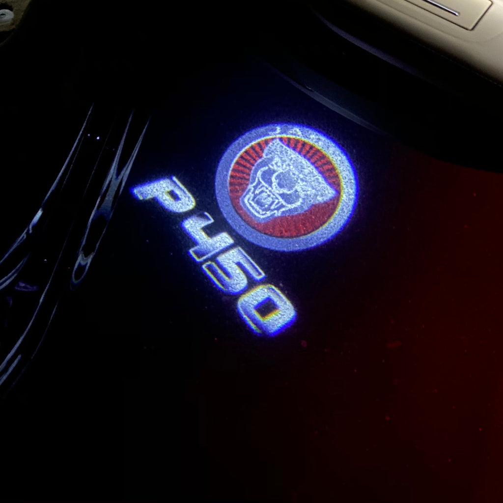 أضواء بروجكتور شعار جاكوار عدد 95 (الكمية 1 = 1 مجموعة / 2 أضواء باب)