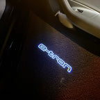 AUDI LOGO PROJECTOT LIGHTS Nr.19 (الكمية 1 = 2 Logo Films /2 أضواء الباب)
