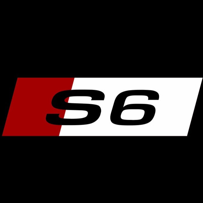 AUDI LOGO PROJECTOT LIGHTS Nr.133 (الكمية 1 = 2 Logo Films /2 أضواء الباب)