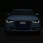 أودي الجبهة جريل الشعار LED