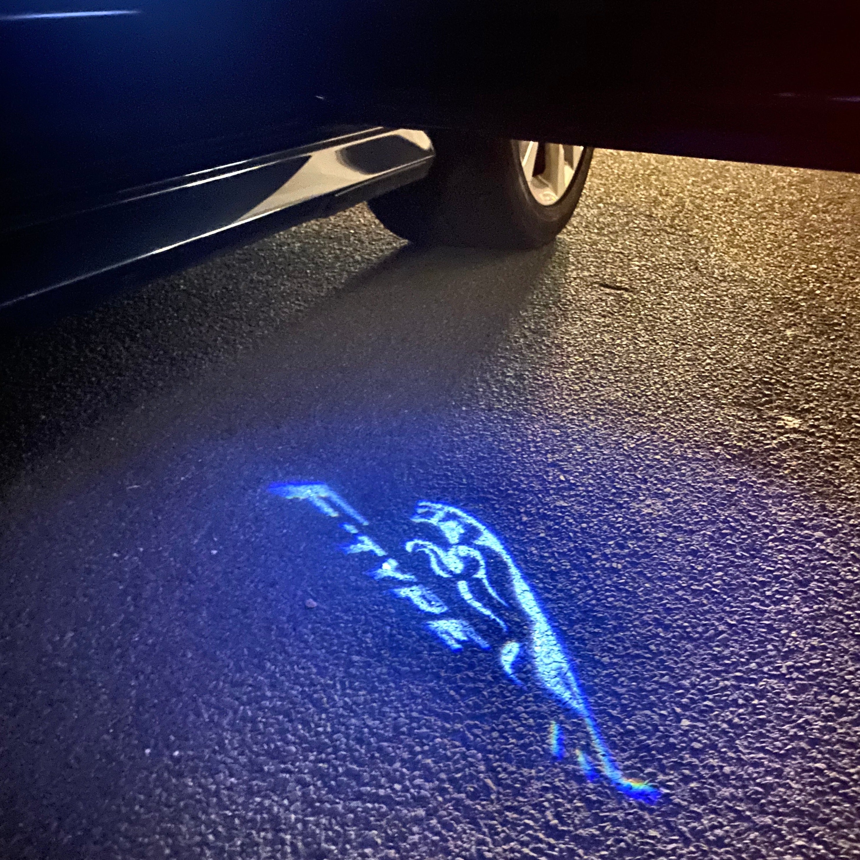 جاكوار LOGO PROJECROTR أضواء Nr.110 (الكمية 1 = 1 مجموعات / 2 أضواء الباب)