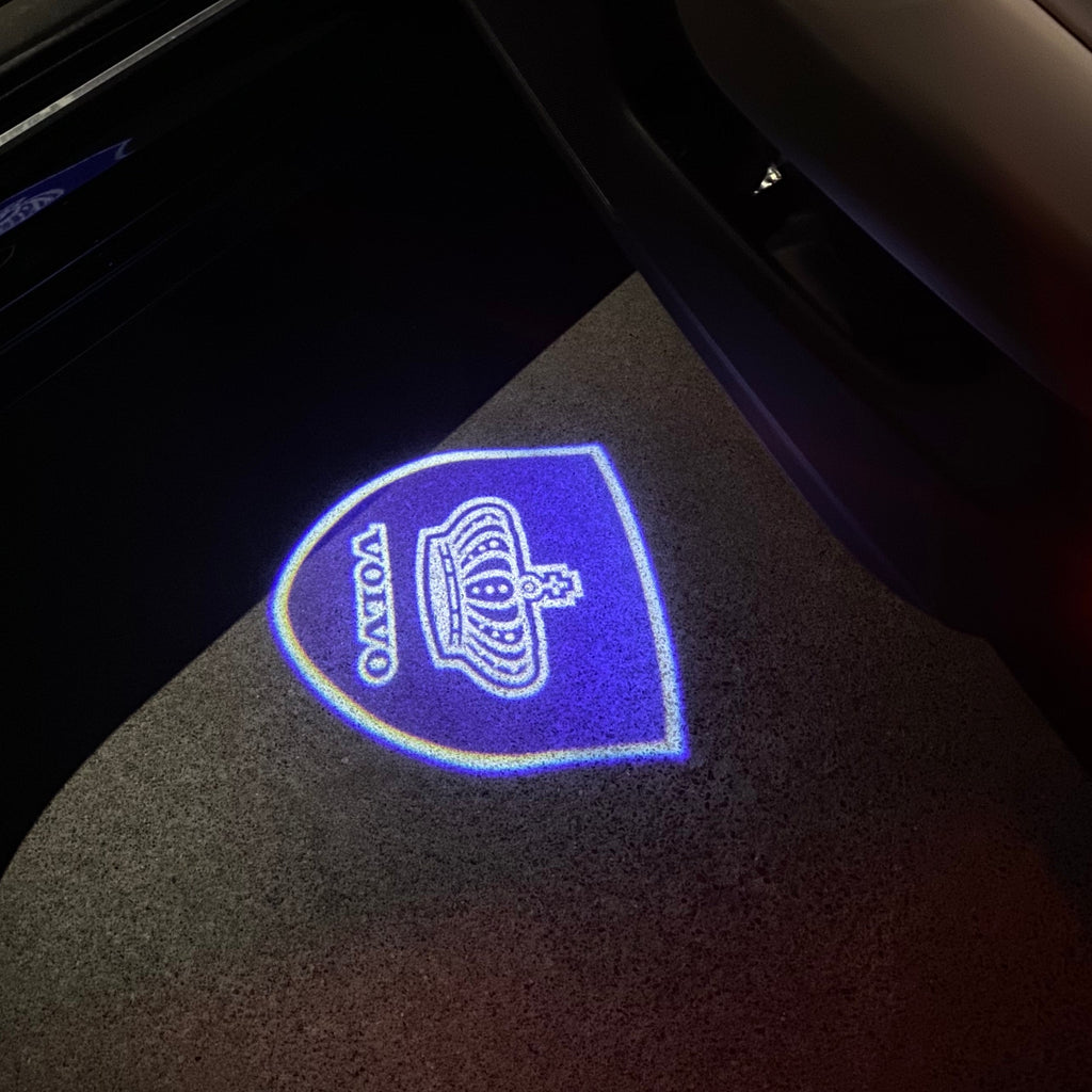 فولفو LOGO PROJECROTR أضواء Nr.86 (كمية 1 = 2 شعار فيلم / 2 أضواء الباب)